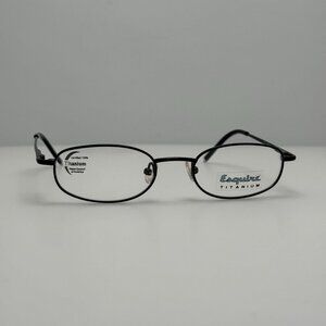 Esquire E-10 Black Eyeglasses Eye Glasses Frames 48-18-135